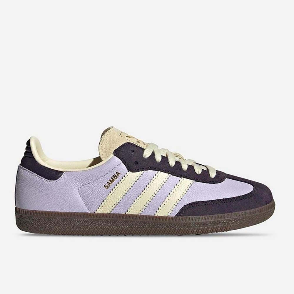 💜 ADIDAS SAMBA SILVER DAWN 💜 - Picture 1 of 5